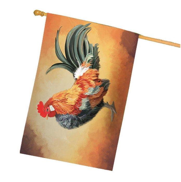 Rooster House Flag