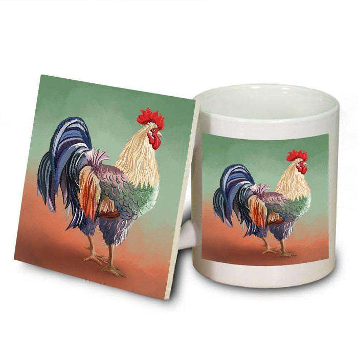 Rooster Mug and Coaster Set MUC48068