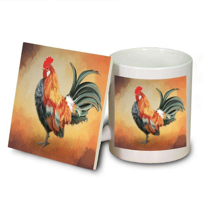 Rooster Mug and Coaster Set MUC48069