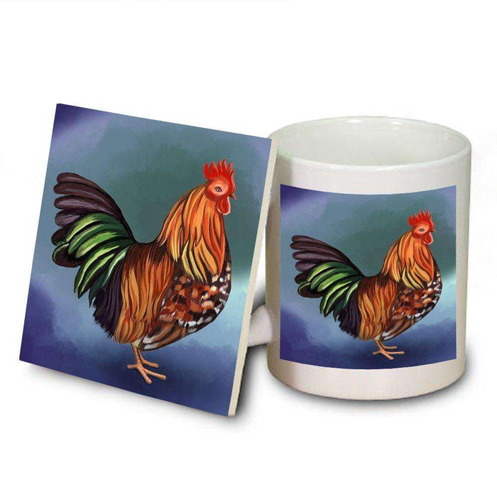 Rooster Mug and Coaster Set MUC48070