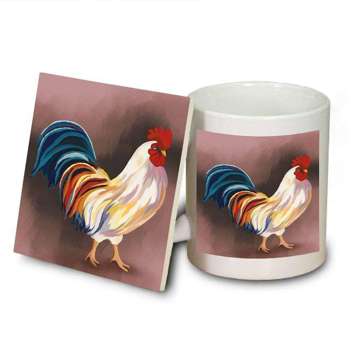 Rooster Mug and Coaster Set MUC48072