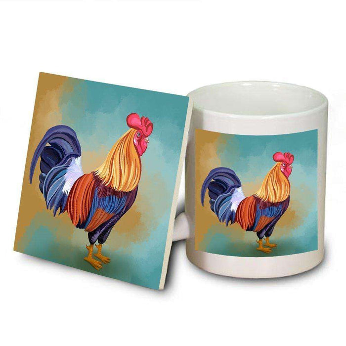 Rooster Mug and Coaster Set MUC48074