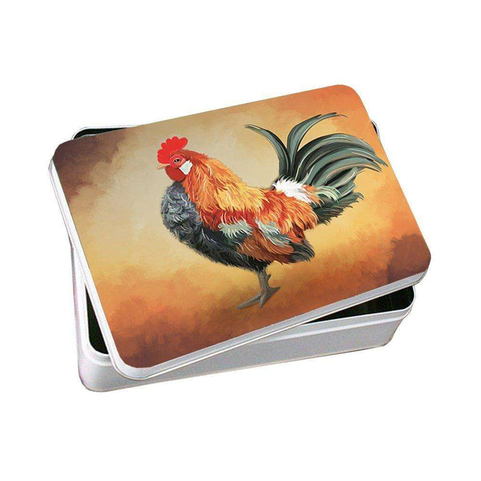 Rooster Photo Storage Tin PITN48077