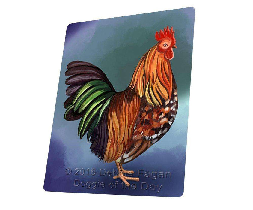Rooster Tempered Cutting Board C48210