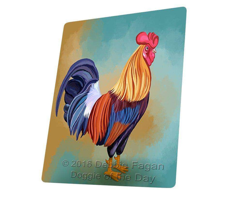 Rooster Tempered Cutting Board C48222