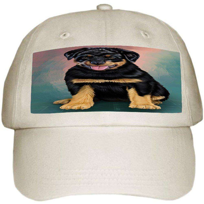 Rottweiler Dog Ball Hat Cap