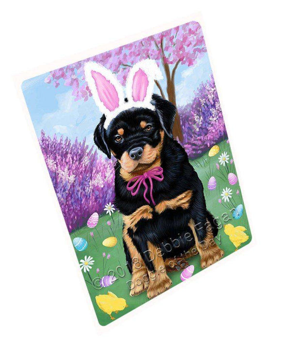 Rottweiler Dog Easter Holiday Magnet Mini (3.5" x 2") MAG51984
