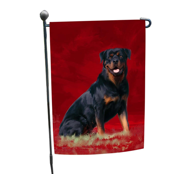 Rottweiler Dog Garden Flag GF350