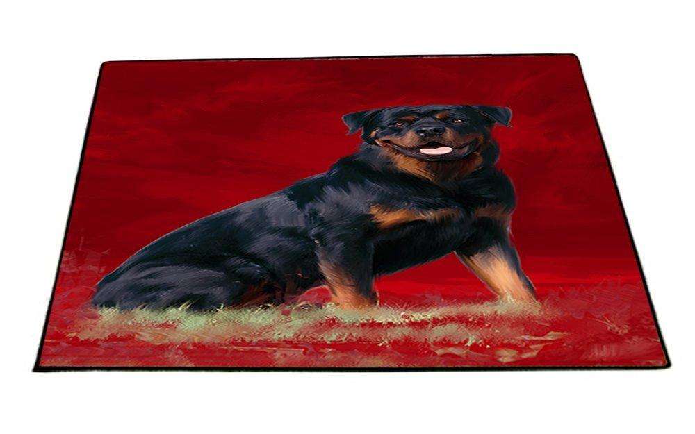 Rottweiler Dog Indoor/Outdoor Floormat D195