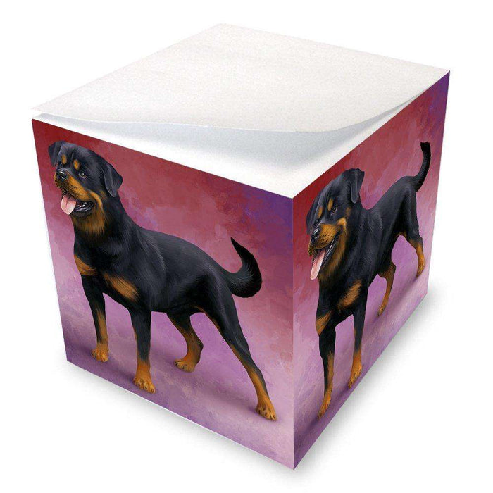 Rottweiler Dog Note Cube NOC48085