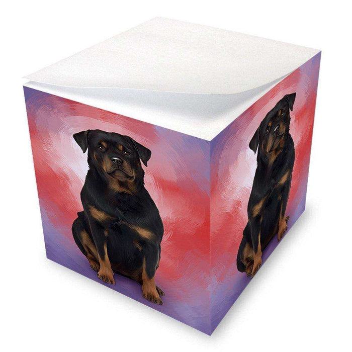 Rottweiler Dog Note Cube NOC48355