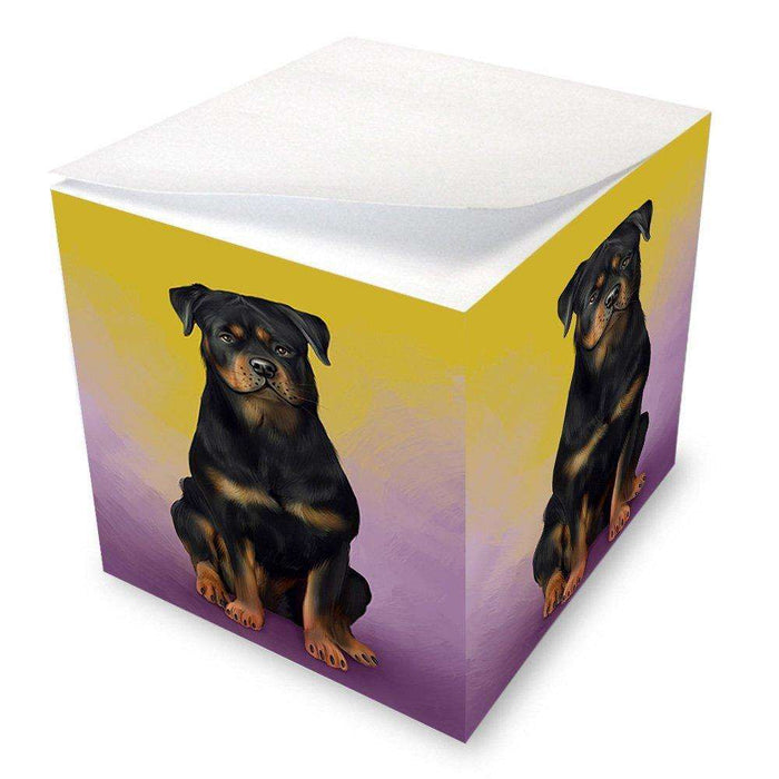 Rottweiler Dog Note Cube NOC48356