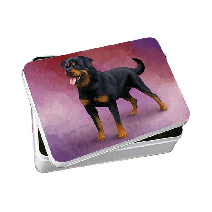 Rottweiler Dog Photo Storage Tin PITN48085