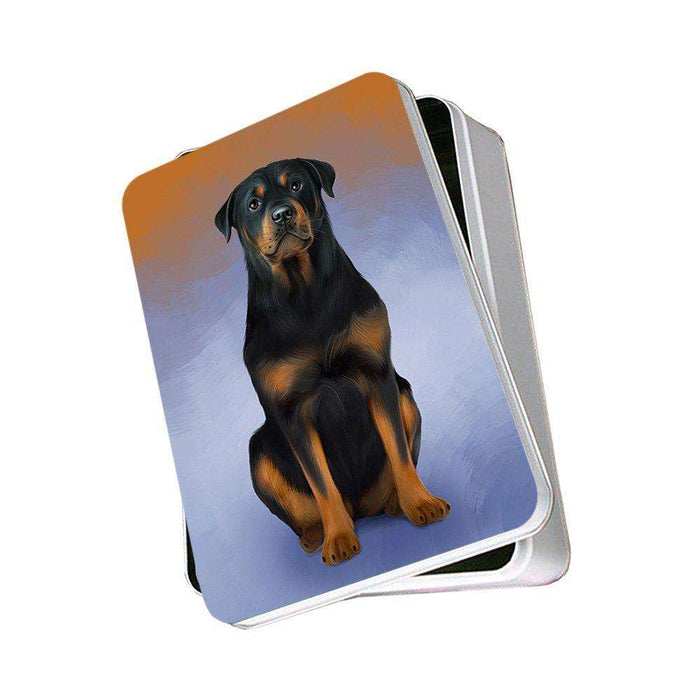 Rottweiler Dog Photo Storage Tin PITN48353