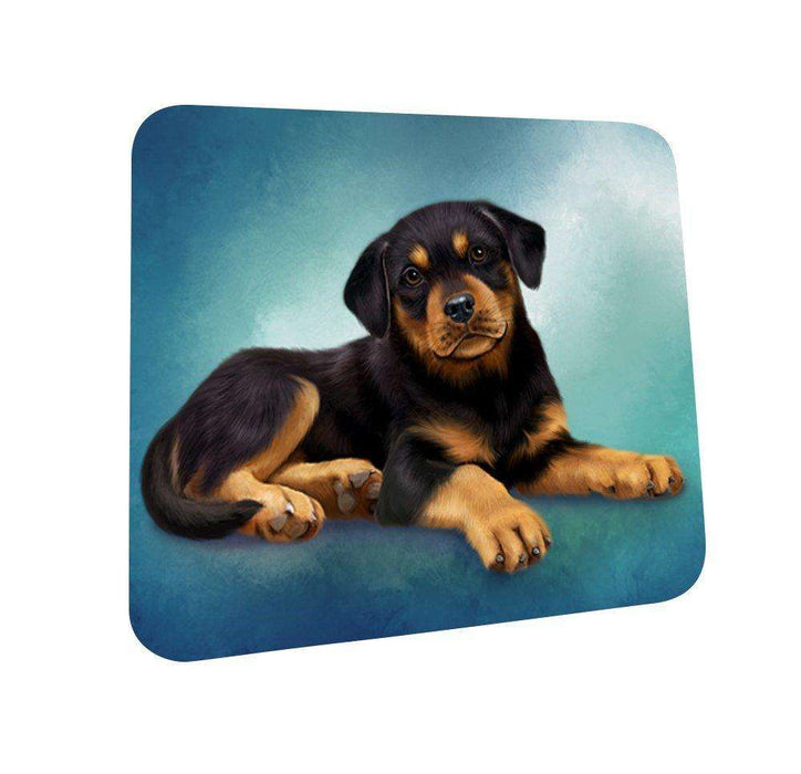 Rottweiler Puppy Coasters Set of 4 CST48046