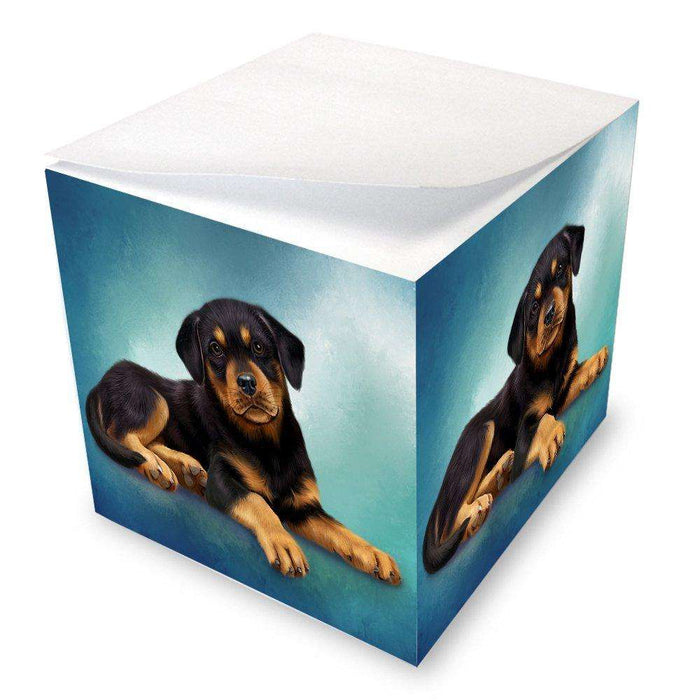 Rottweiler Puppy Note Cube NOC48083