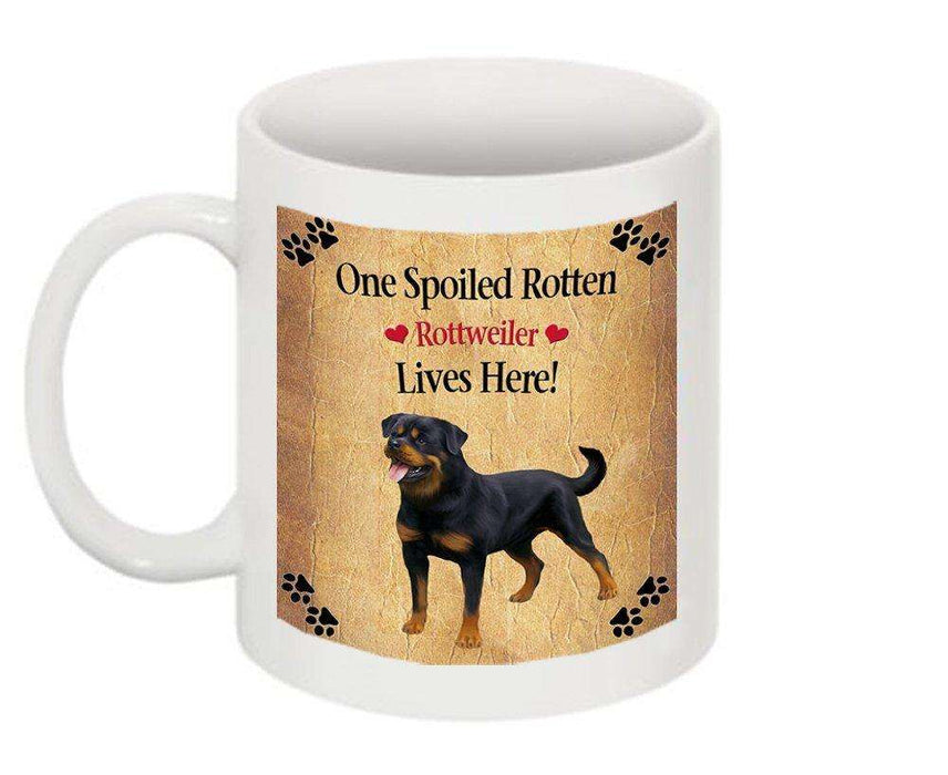 Rottweiler Spoiled Rotten Dog Mug