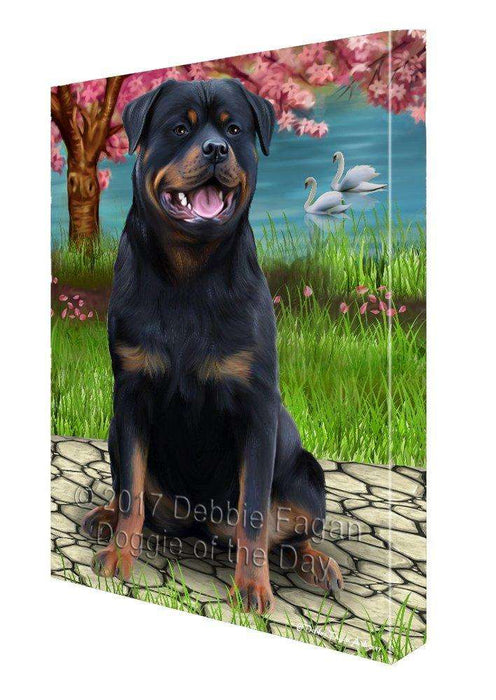 Rottweilers Dog Canvas Wall Art D461