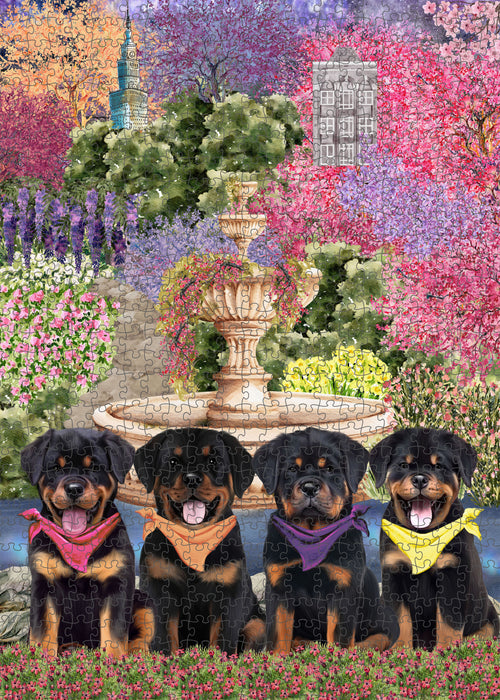 Rottweiler Jigsaw Puzzle for Adult, Interlocking Puzzles Games, Personalized, Explore a Variety of Designs, Custom, Dog Gift for Pet Lovers