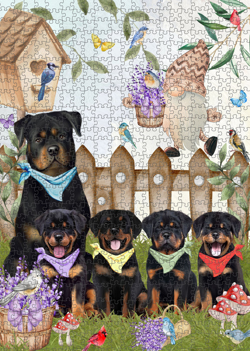 Rottweiler Jigsaw Puzzle: Interlocking Puzzles Games for Adult, Explore a Variety of Custom Designs, Personalized, Pet and Dog Lovers Gift