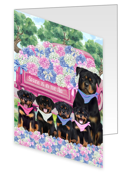 Rottweiler Greeting Cards & Note Cards with Envelopes: Explore a Variety of Designs, Custom, Invitation Card Multi Pack, Personalized, Gift for Pet and Dog Lovers