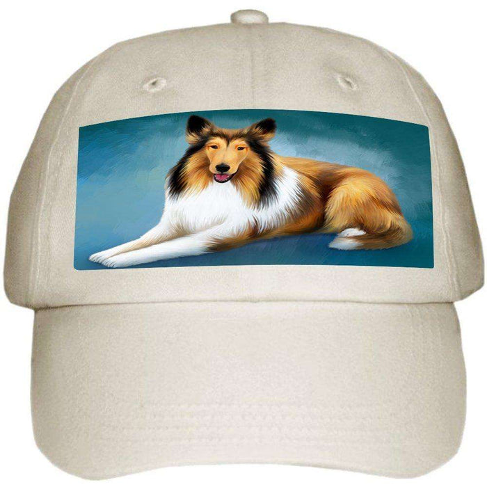 Rough Collie Dog Ball Hat Cap HAT48075