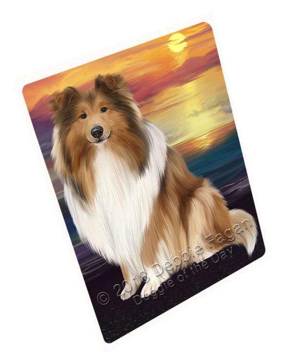 Rough Collie Dog Blanket BLNKT110100