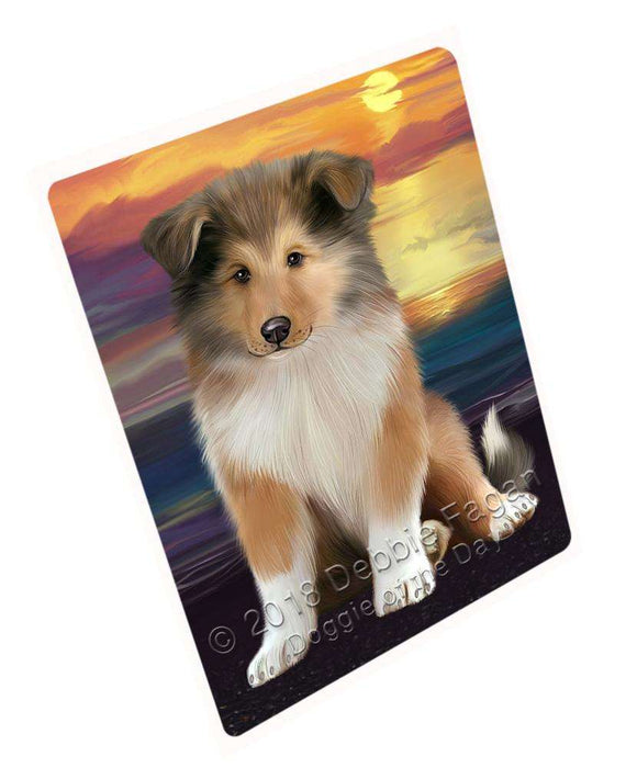 Rough Collie Dog Blanket BLNKT110109