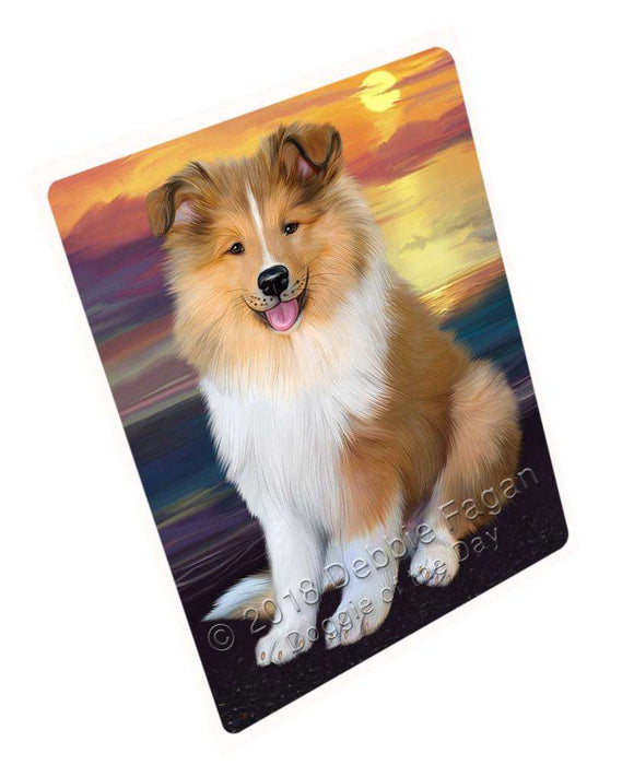 Rough Collie Dog Blanket BLNKT110136