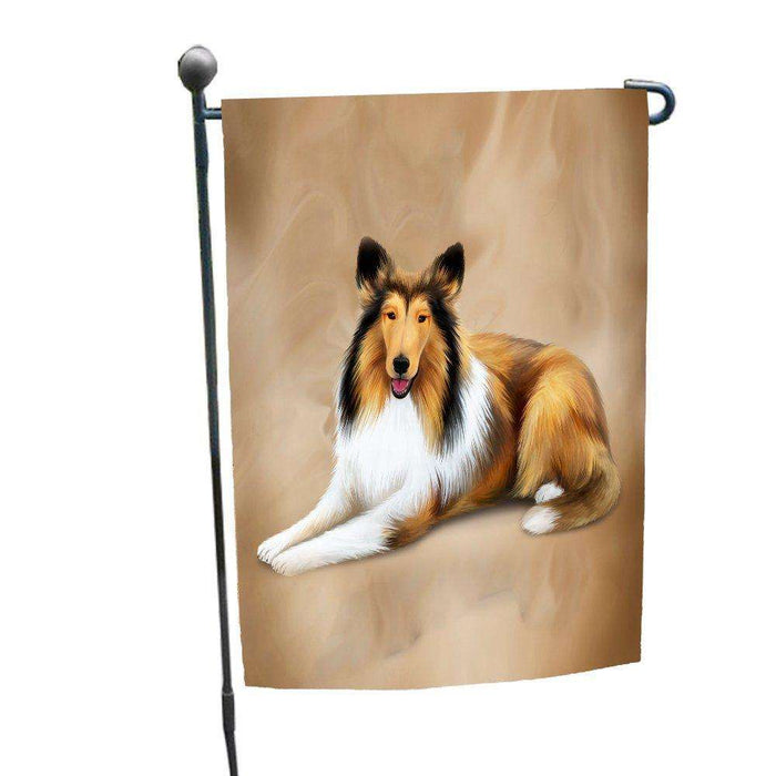 Rough Collie Dog Garden Flag GF039