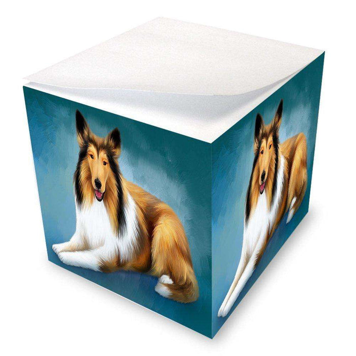 Rough Collie Dog Note Cube NOC48086