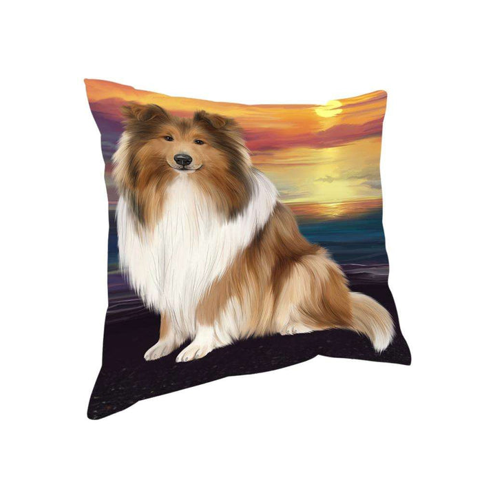 Rough Collie Dog Pillow PIL75628
