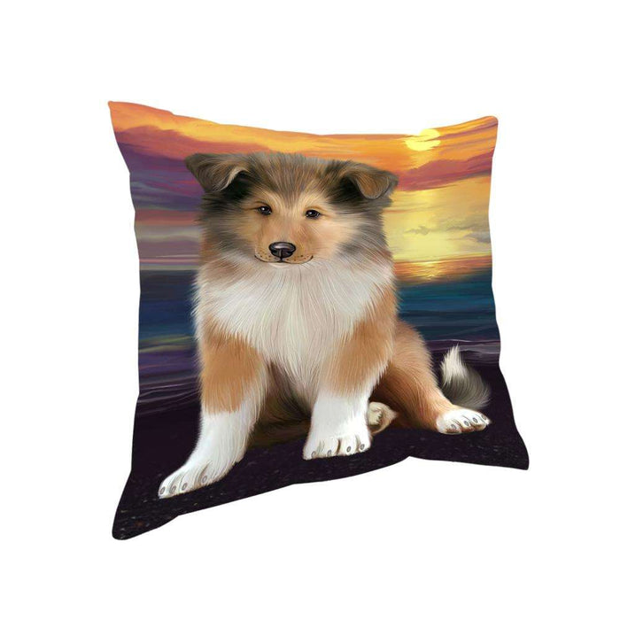 Rough Collie Dog Pillow PIL75632