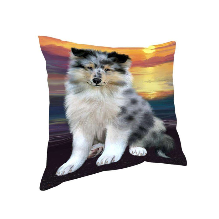 Rough Collie Dog Pillow PIL75636
