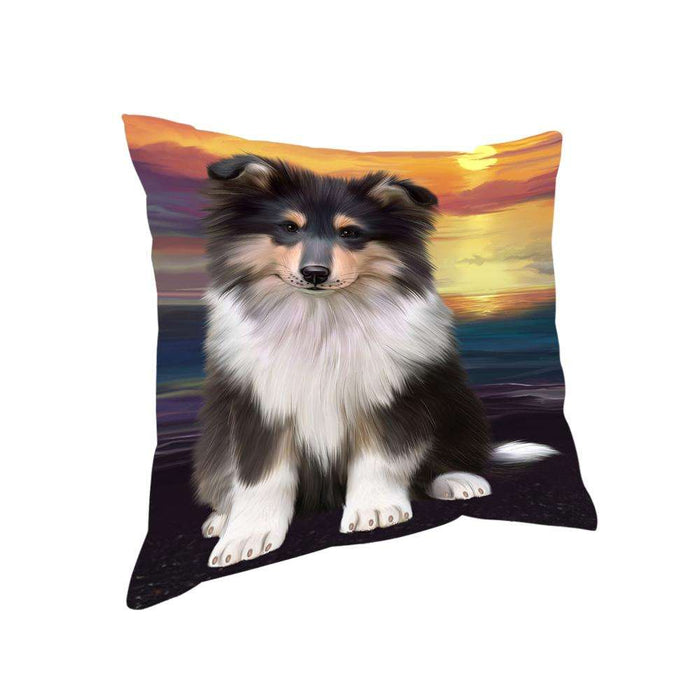 Rough Collie Dog Pillow PIL75640