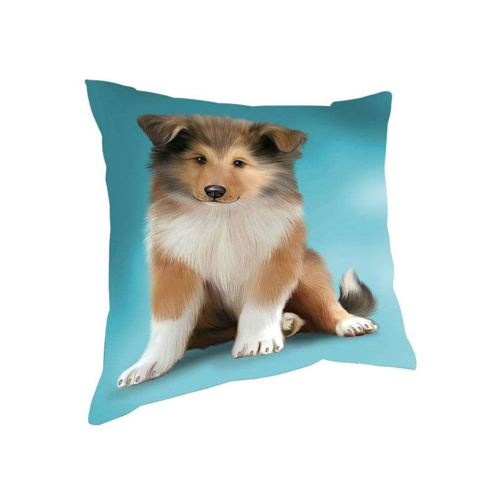 Rough Collie Dog Pillow PIL75648