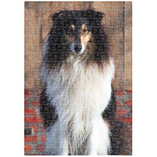 Rough Collie Dog Puzzle 500 Pc. with Photo Tin