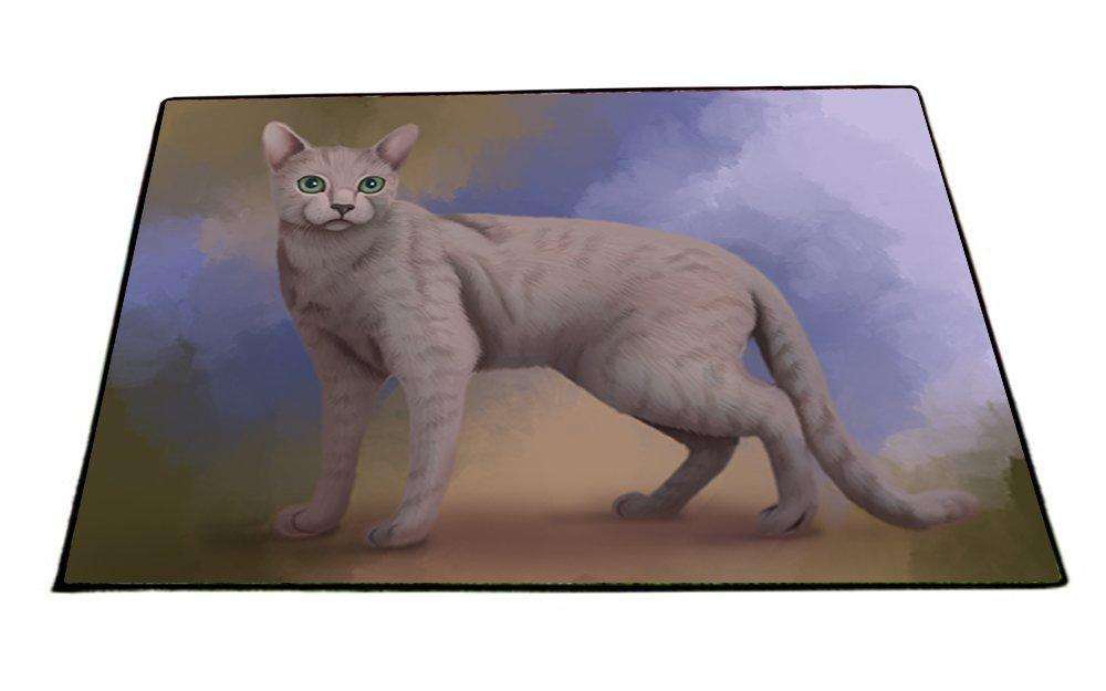 Russian Blue Cat Floormat FLMS48144