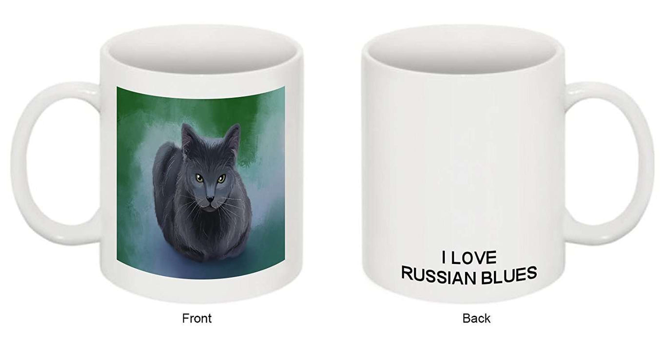 Russian Blue Cat Mug MUG48088