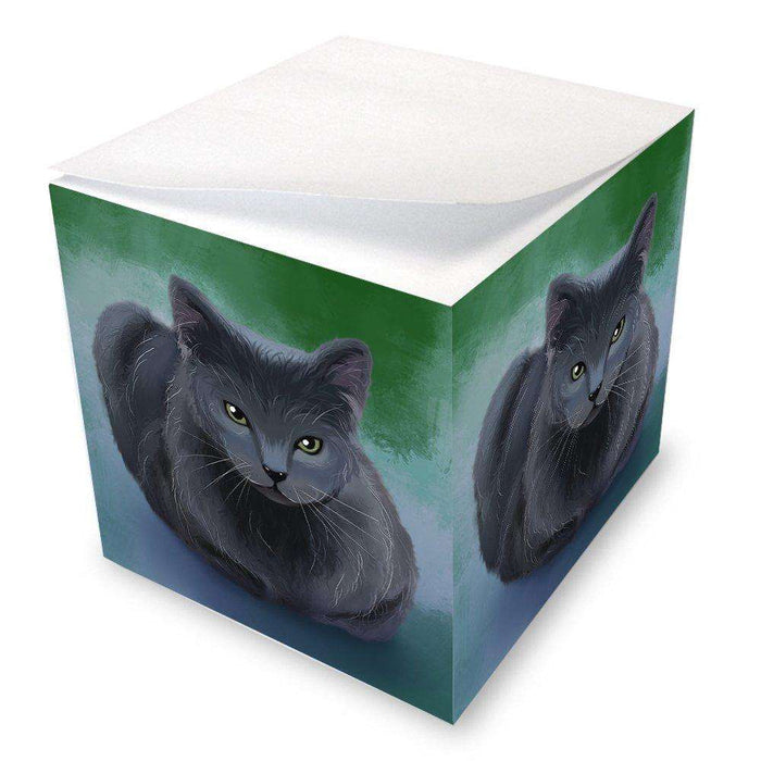 Russian Blue Cat Note Cube NOC48088