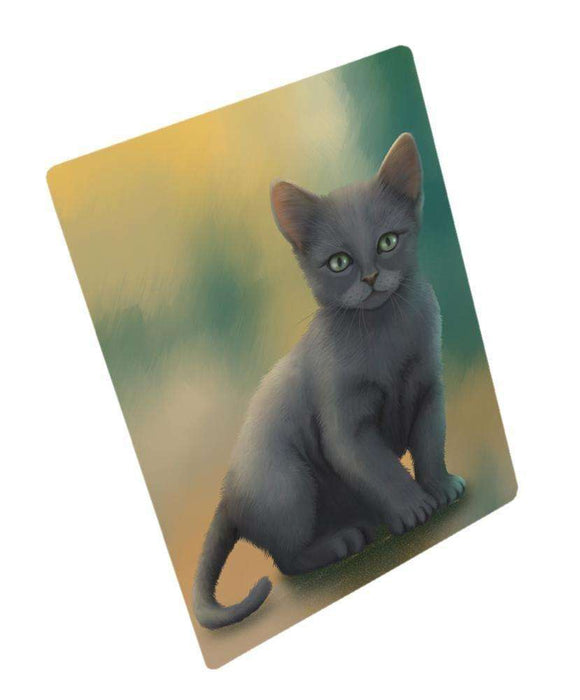 Russian Blue Kitten Cat Magnet