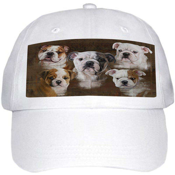 Rustic 5 Bulldogs Ball Hat Cap HAT48306