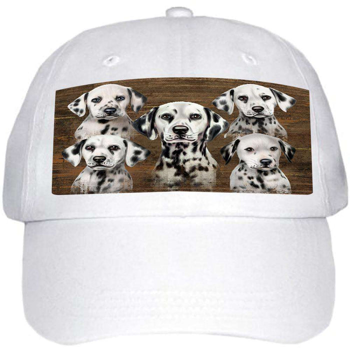 Rustic 5 Dalmatians Dog Ball Hat Cap HAT52110