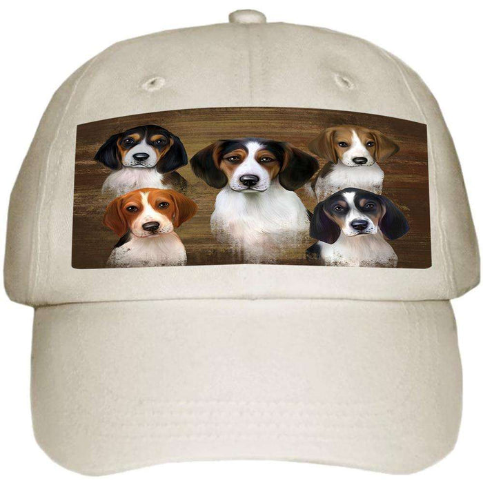 Rustic 5 Treeing Walker Coonhound Dog Ball Hat Cap HAT52146