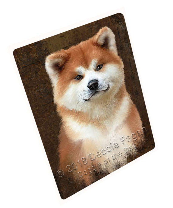 Rustic Akita Dog Blanket BLNKT106932