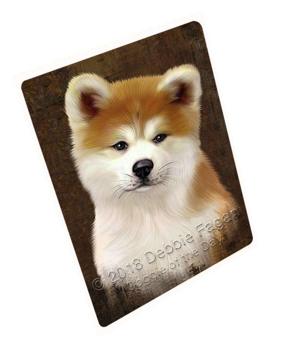 Rustic Akita Dog Blanket BLNKT106941