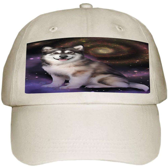 Rustic Alaskan Malamute Dog Ball Hat Cap HAT55317