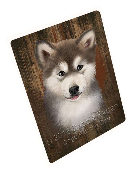 Rustic Alaskan Malamute Dog Blanket BLNKT70869