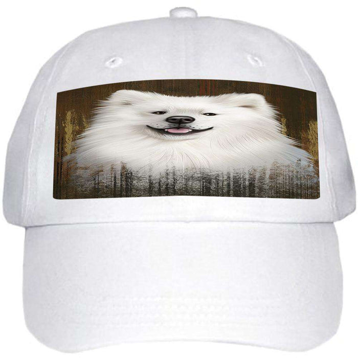 Rustic American Eskimo Dog Ball Hat Cap HAT54624