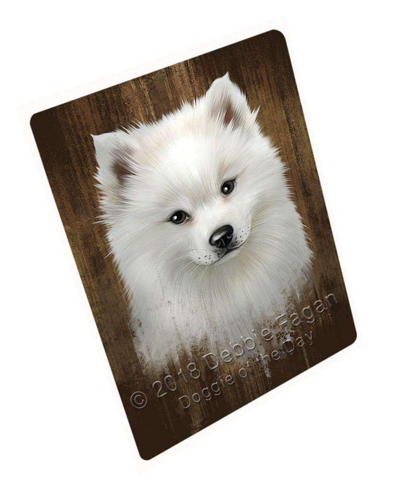 Rustic American Eskimo Dog Blanket BLNKT68790